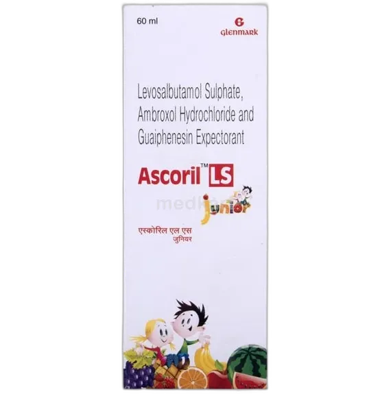 ascoril ls junior syrup 60 ml